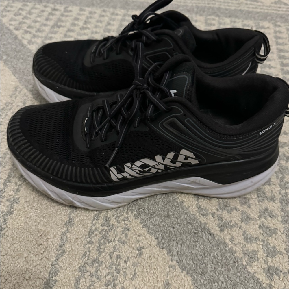 Hoka One One black womens size 9